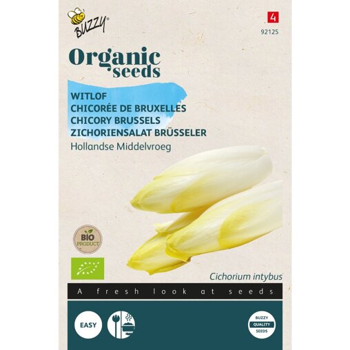 Buzzy ® Bio Witlof Hollandse Middelvroeg Voorzijde